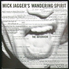 MICK JAGGER Mick Jagger's Wandering Spirit: The Interview (Atlantic – PRCD 5002) USA 1993 PROMO-only CD